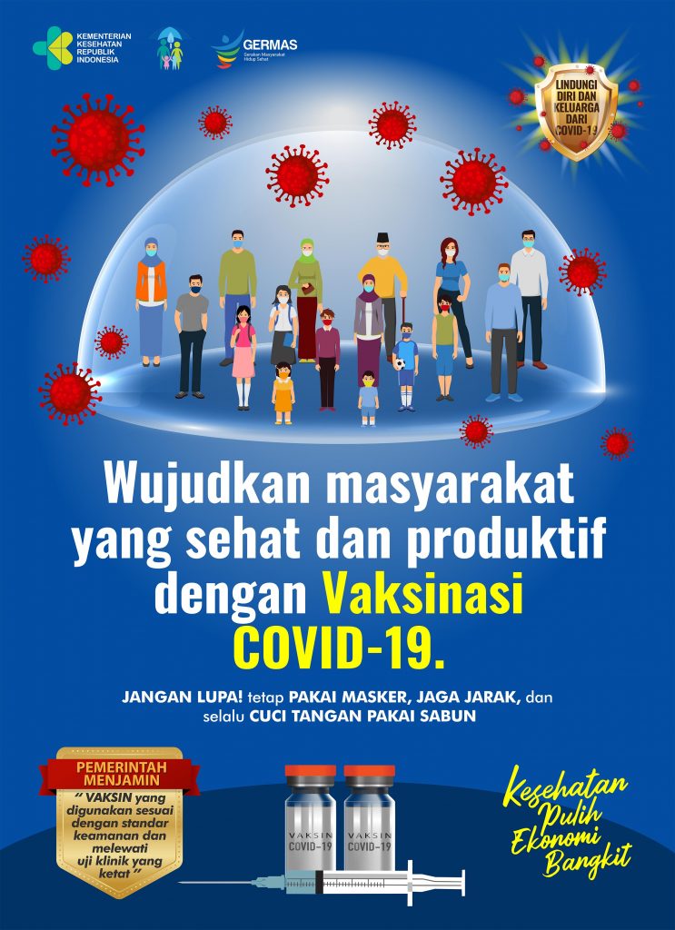 sehat dan produktif harus dengan vaksinasi covid 19